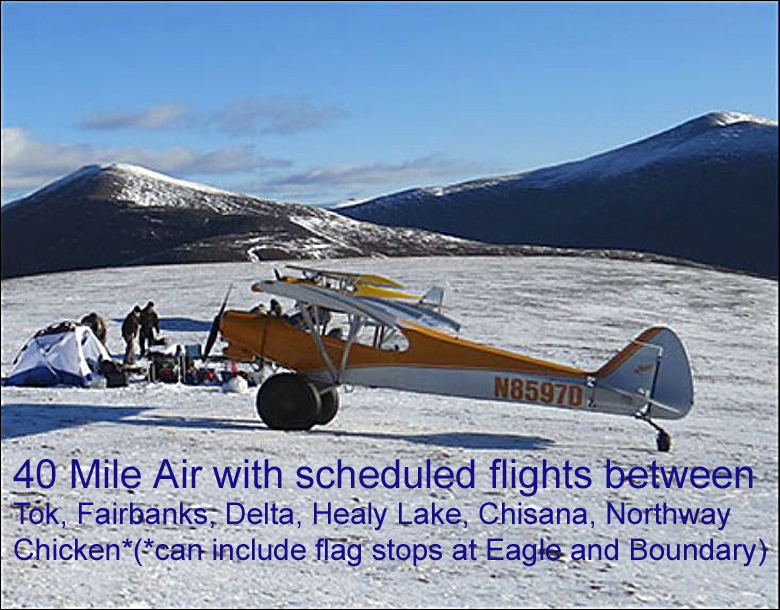 Alaska scenic air tours - flightseeing - flight tours